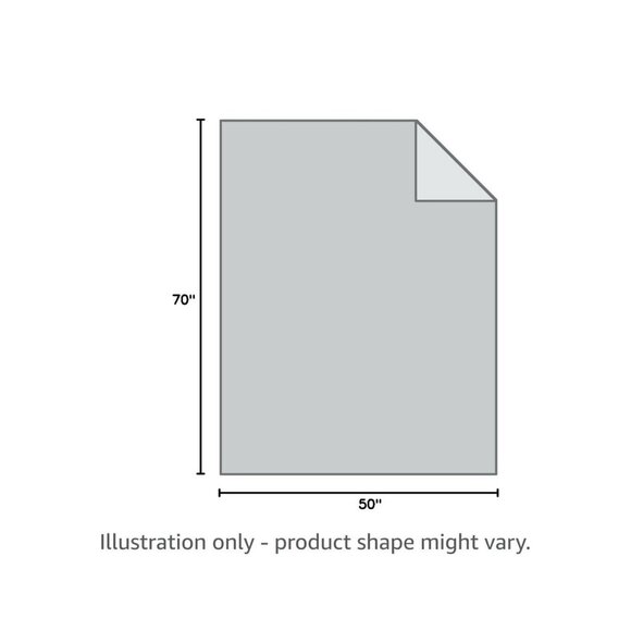 New In Box Casper Cotton Breathable Weighted Blanket, 20 lbs, Gray - Picture 5 of 5